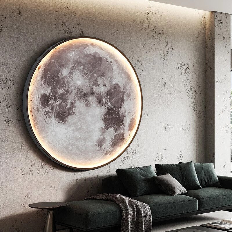 Skorter | LunaGlow – Adjustable Moon Wall Light with LED Ambience
