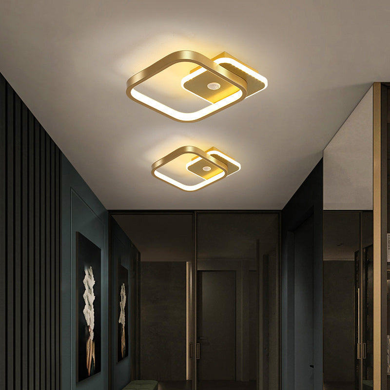 Skorter | MotionGlide PIR Motion Sensor LED Ceiling Light | Smart Lighting | Energy Efficient | Perfect for Hallway & Bathroom