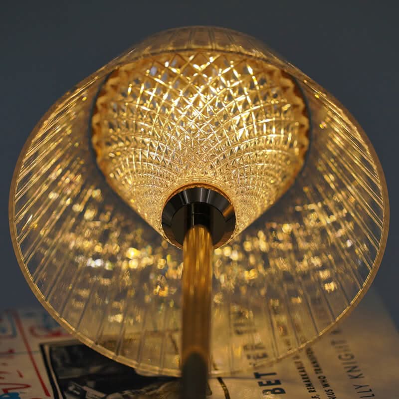 Skorter | Crystal Rechargeable LED Cordless Table Lamp