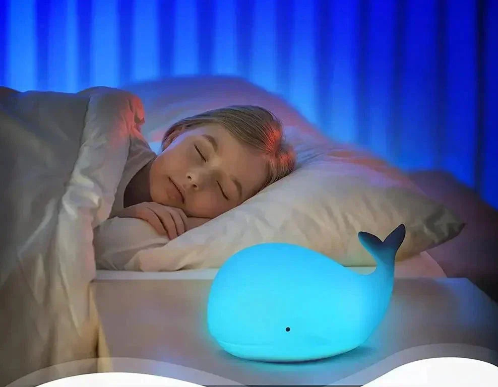 Skorter | Magically Illuminated Whale Night Lamp – Luma | Soft Light for Children