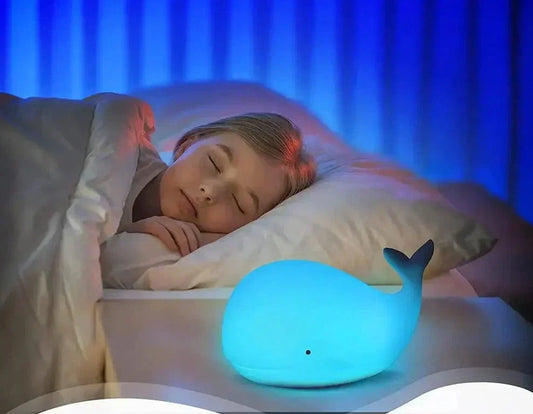 Skorter | Magically Illuminated Whale Night Lamp – Luma | Soft Light for Children