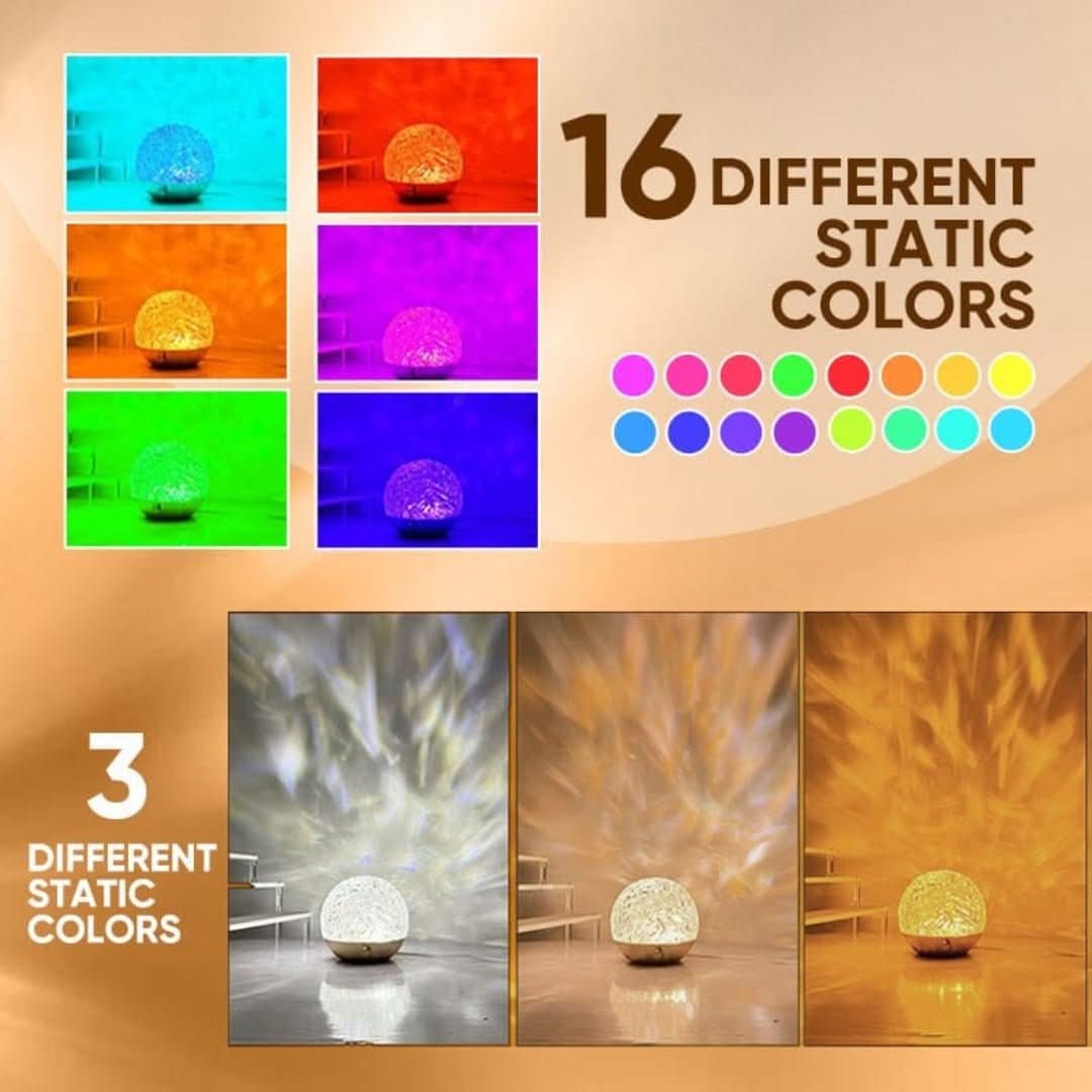 Skorter | Magical Waves | Water Wave Dynamic Projection Mood Lamp