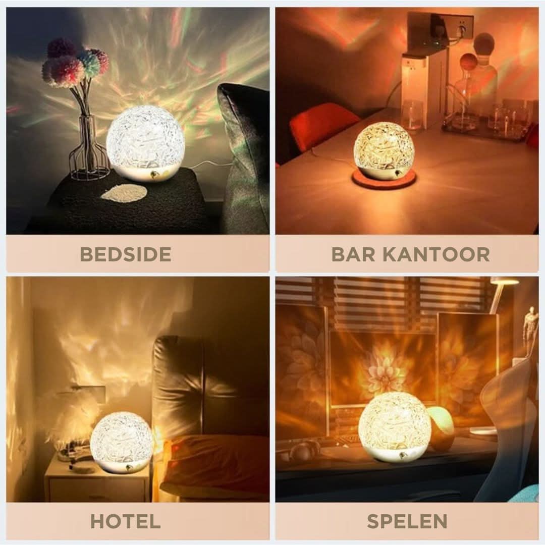 Skorter | Magical Waves | Water Wave Dynamic Projection Mood Lamp