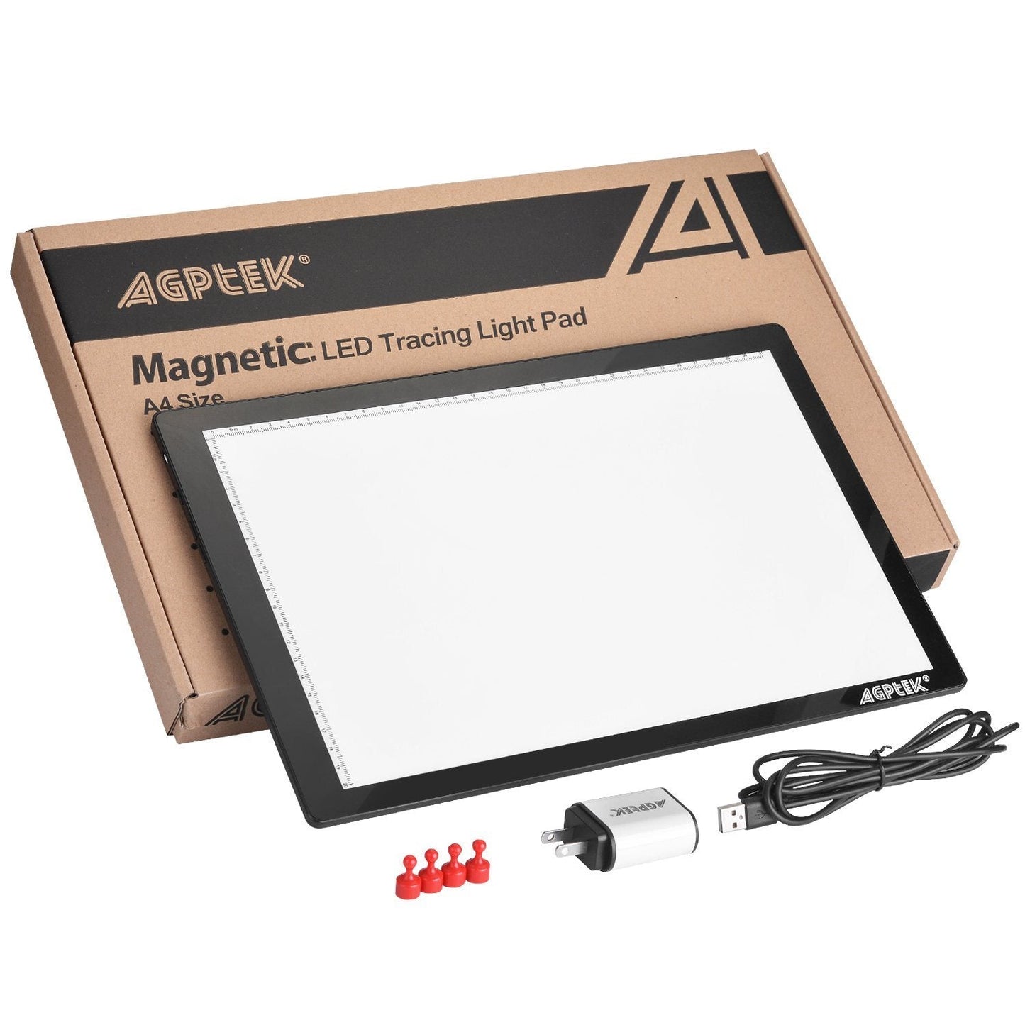 Skorter | Magnetic LED Artcraft Drawing Light Pad A4 Size Light Box