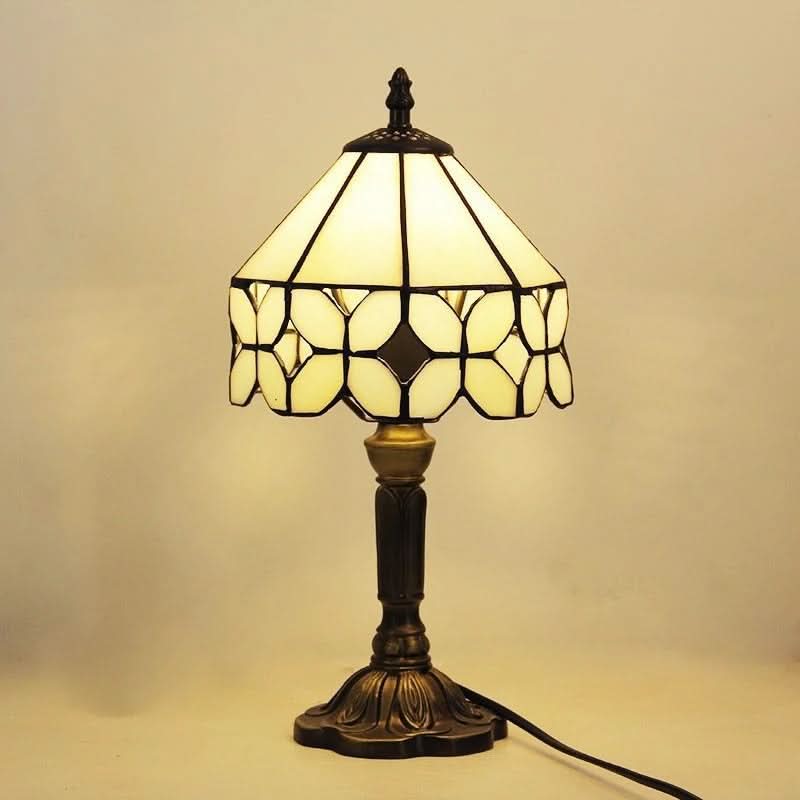 Skorter | Retro Baroque Tiffany Glass LED Table Lamp E27