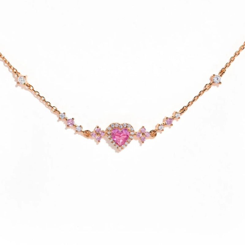 Skorter | Cute And Sweet Bowknot Heart Chain Zircon Bracelets