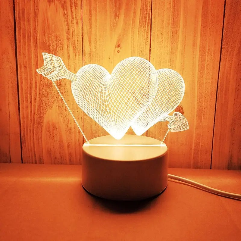 Skorter | Heart Lamp – Perfect for Anniversary Gifts, Valentine’s Day, or Special Birthday Surprises