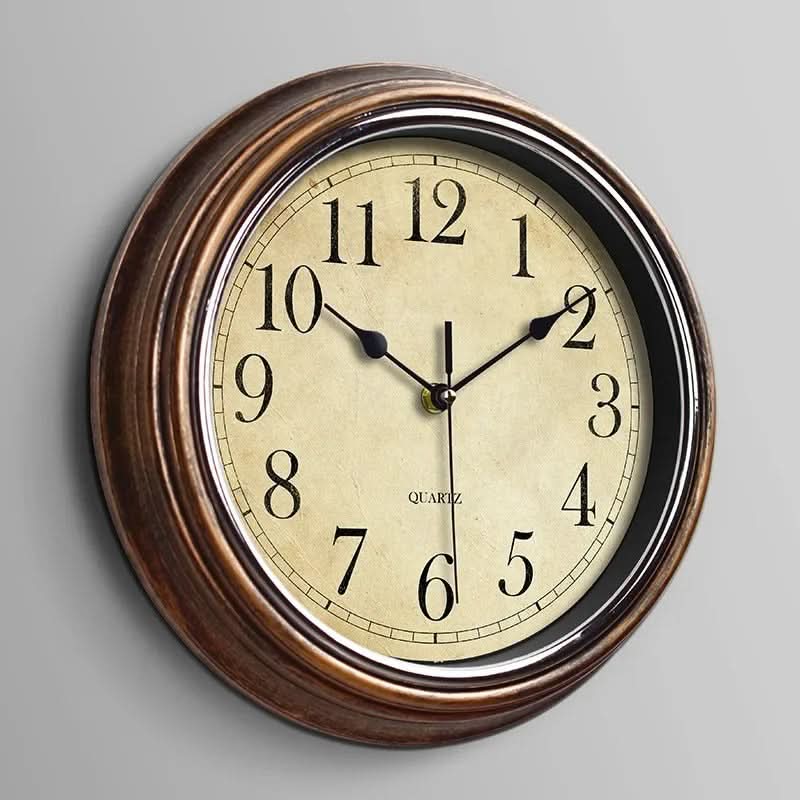 Skorter | Classic Silent Wall Clock for Home or Office