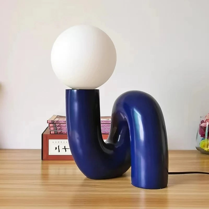 Skorter | Resin Curl Lamp