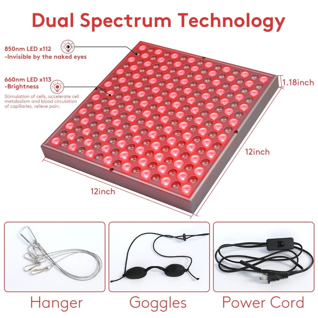 Skorter | Red Light Therapy Lamp Device  – Muscle Recovery and Sleep Aid