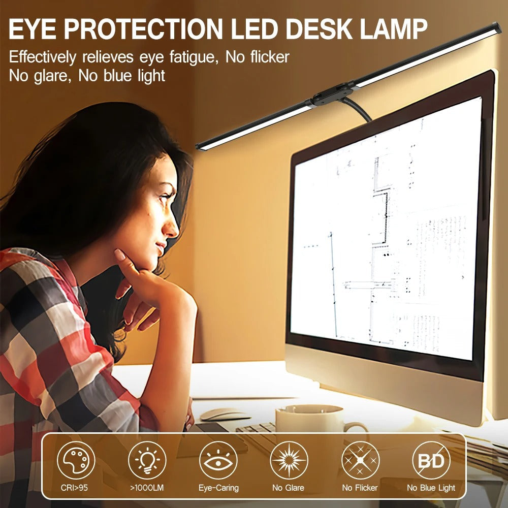 Skorter | Double-Head LED Desk Lamp | Lighting Solution for Study, Work & Office Use