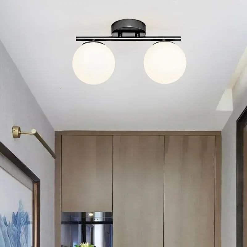 Skorter | NordLux LED Glass Ceiling Light – White Globe