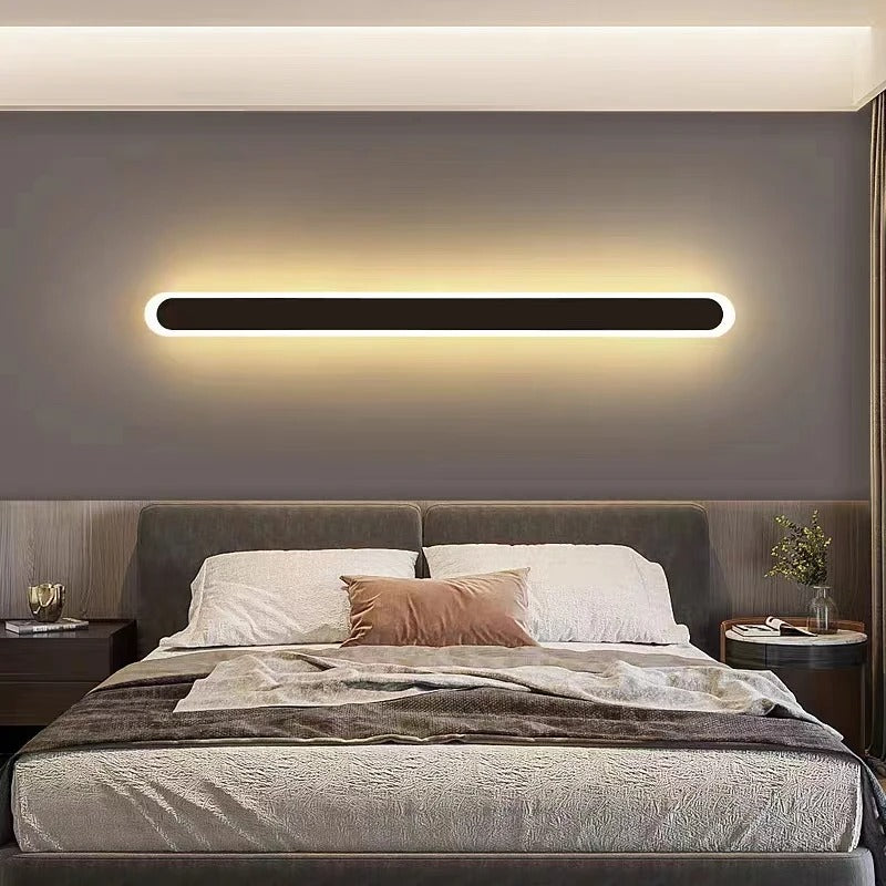 Skorter | Outdoor IP65 Waterproof Linear Wall Lamp | Minimalist Metal Design. Dimmable LED Options for Gardens & Patios