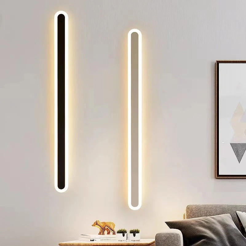 Skorter | Outdoor IP65 Waterproof Linear Wall Lamp | Minimalist Metal Design. Dimmable LED Options for Gardens & Patios