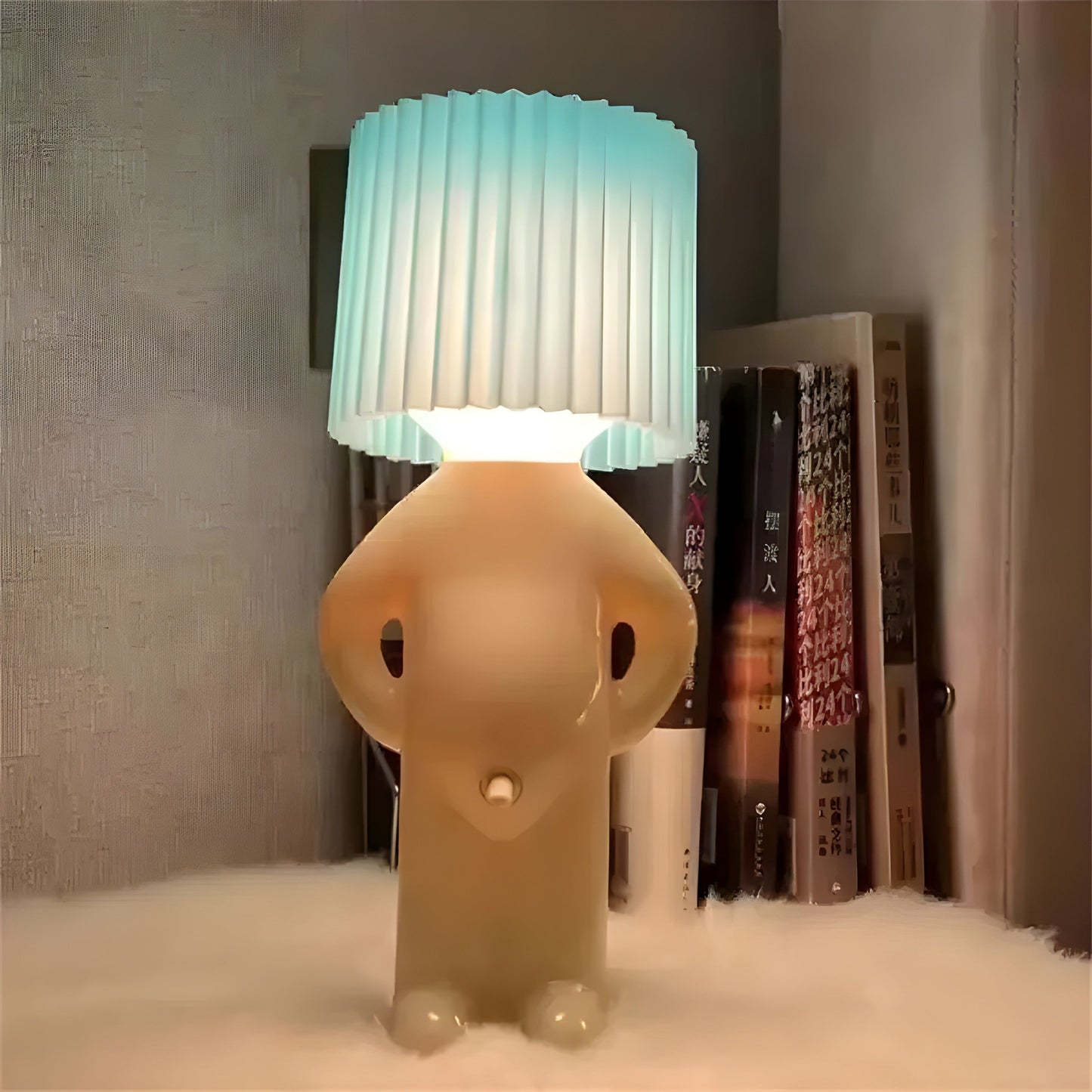 Skorter | Sassy Boy Creative Table Lamp – Unique Lighting for Bedroom and Living Space