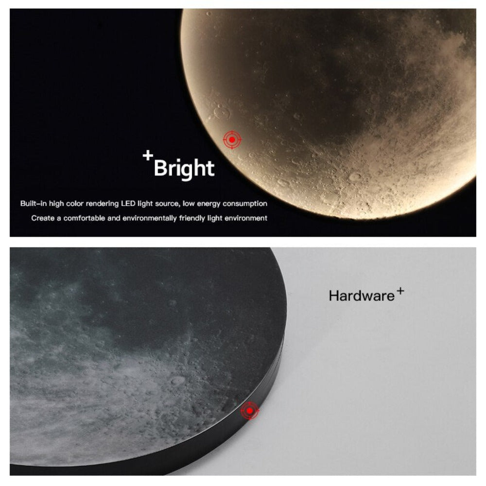 Skorter | 3D LED Moon or Earth Ceiling or Wall Lamp (3 Styles) 24CM-80CM