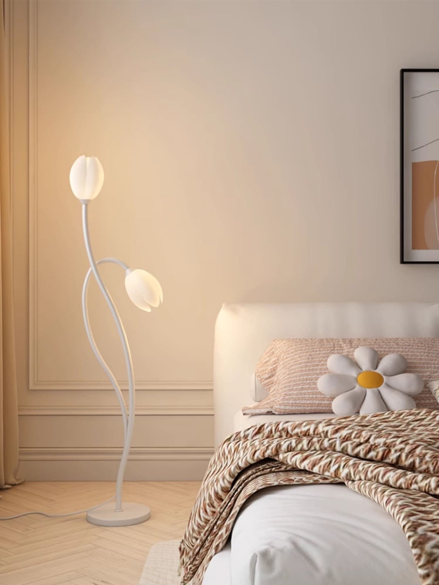 Skorter | Modern Flower Floor Lamp with G9 Socket