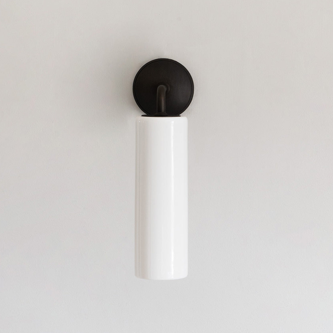 Skorter | Claremont Small Wall Lamp Fine Porcelain - Bronze