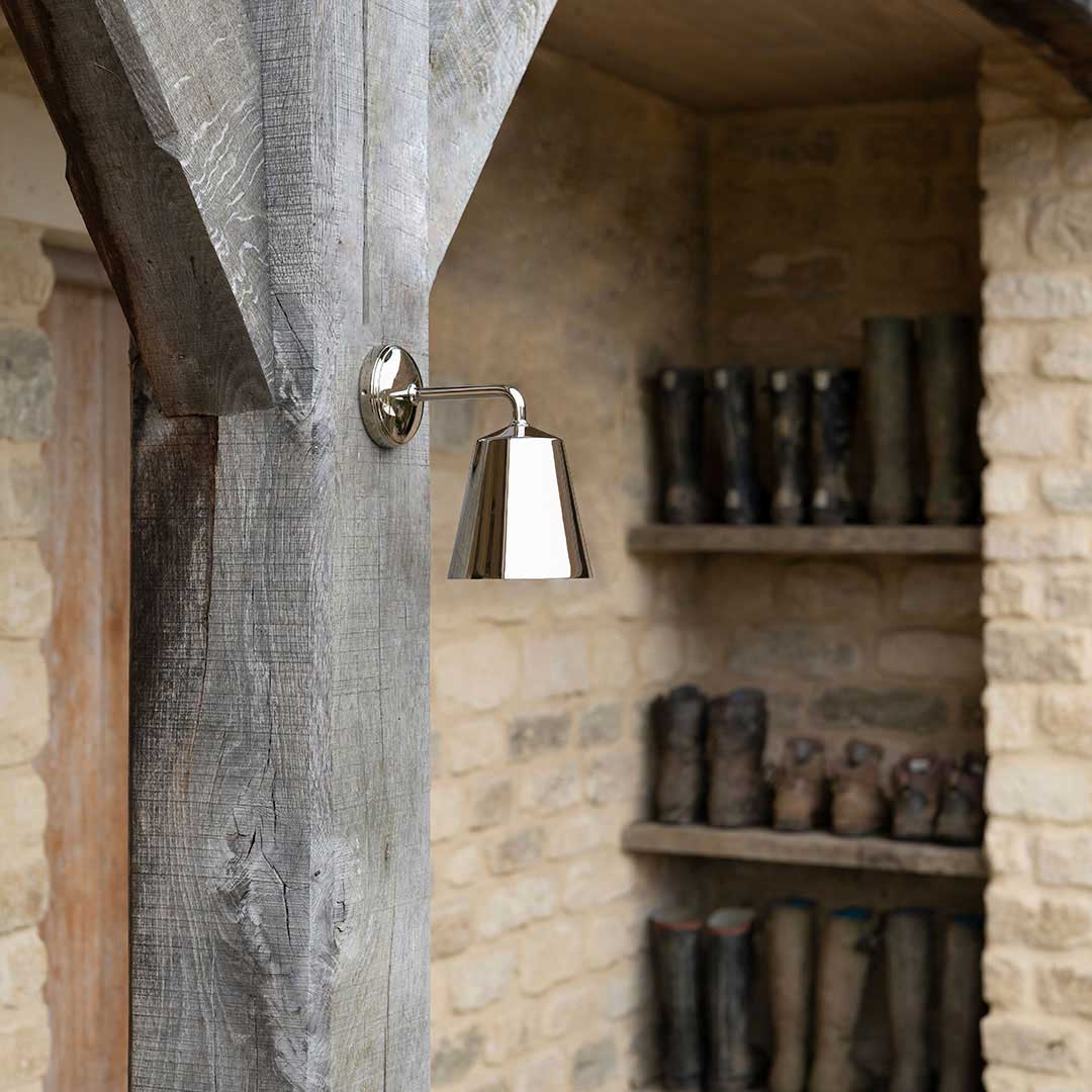 Skorter | Richmond Small Wall Lamp - Polished Nickel