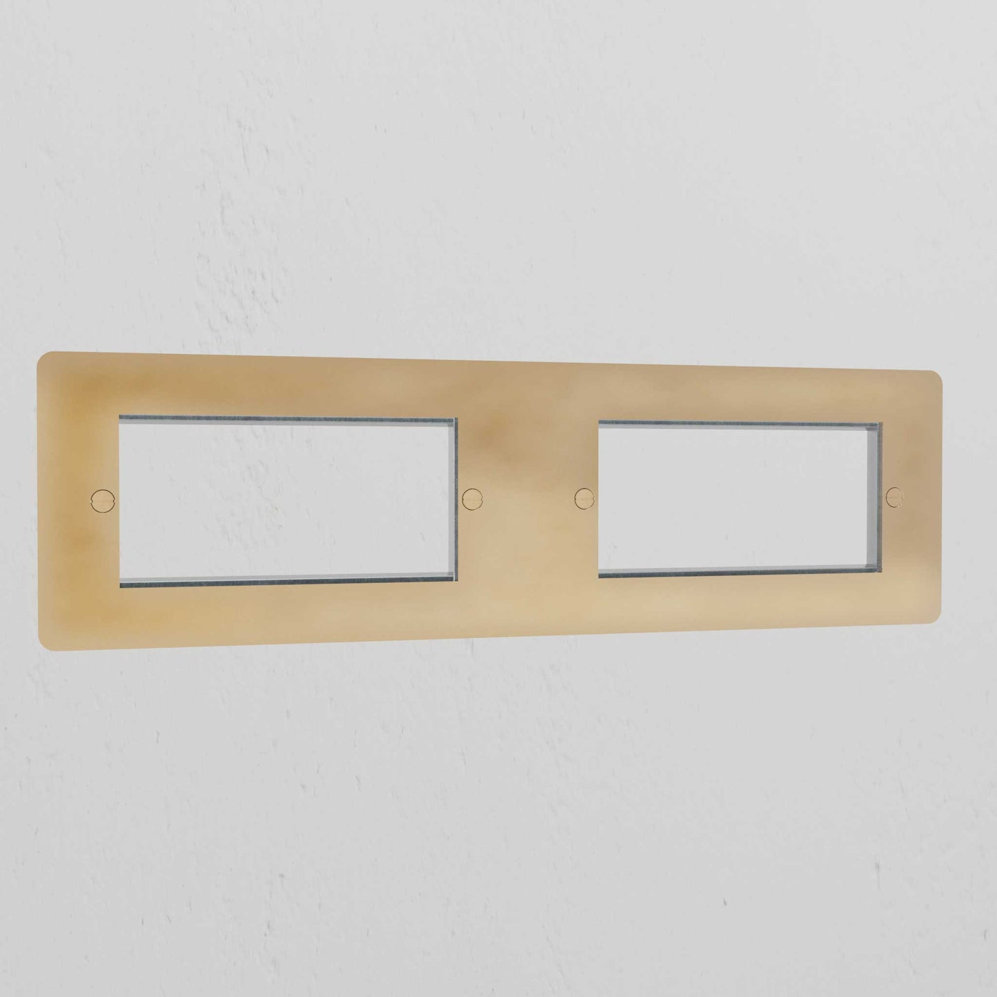 Skorter | 4G 100mm Module Plate - Antique Brass