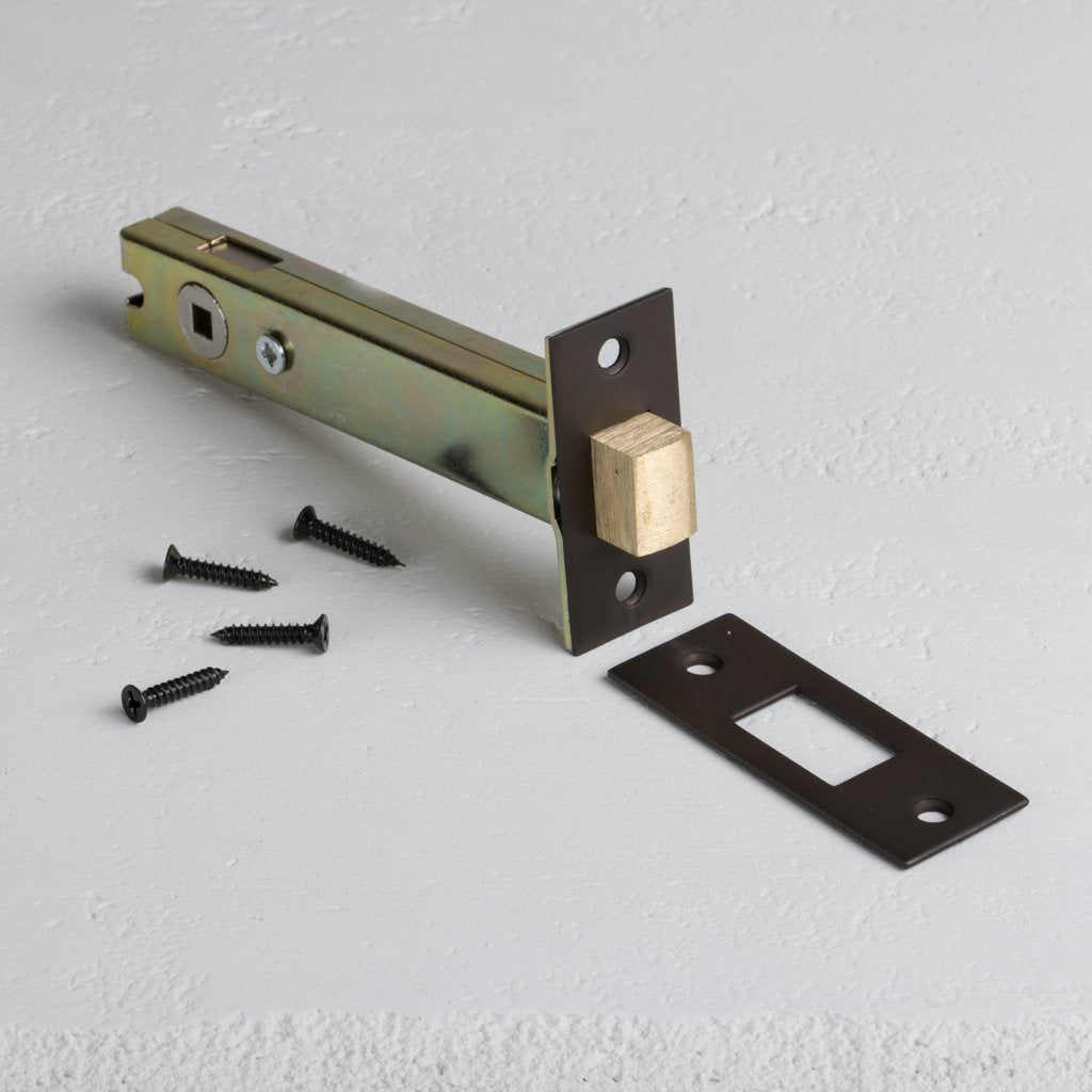 Skorter | 100mm Bathroom Lock - Bronze