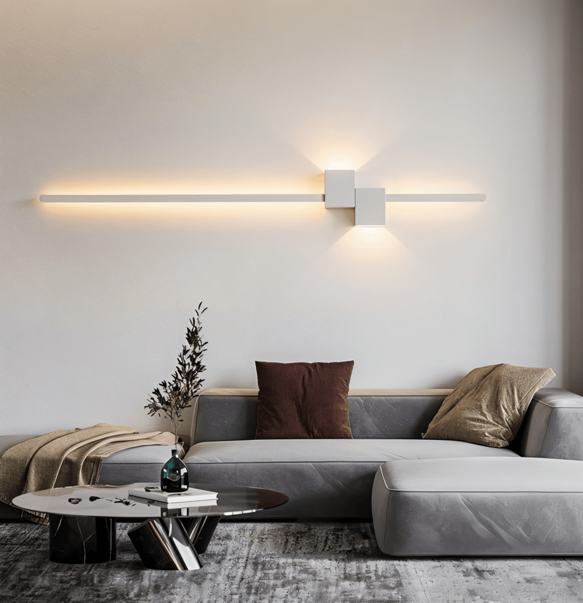 Skorter | Minimalist LED Wall Light – The Line – Modern & Elegant Lighting