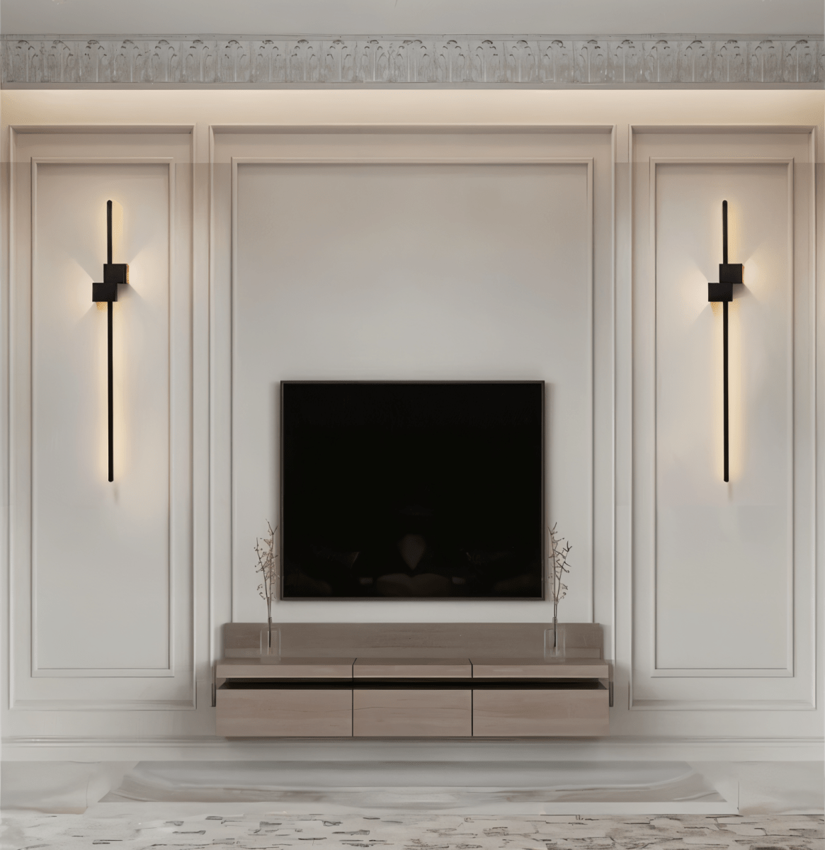 Skorter | Minimalist LED Wall Light – The Line – Modern & Elegant Lighting