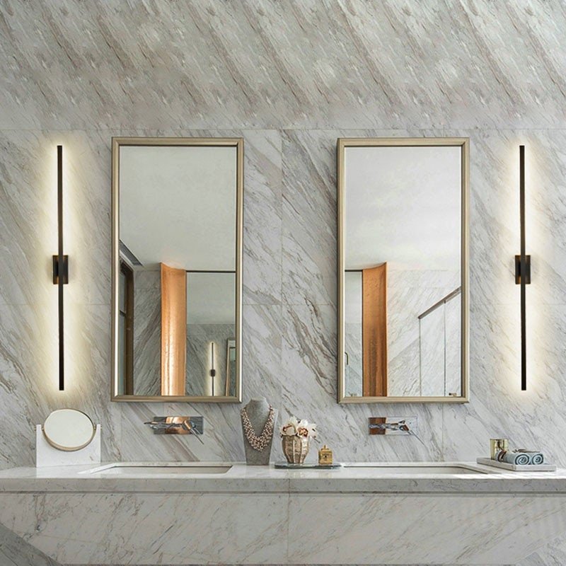 Minimalist Nordic Wall Lamp Linear Modern Wall Sconce - SKØRTER