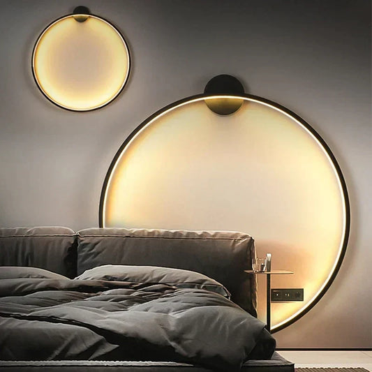 Skorter | Minimalist Round Wall Lamp - Lars