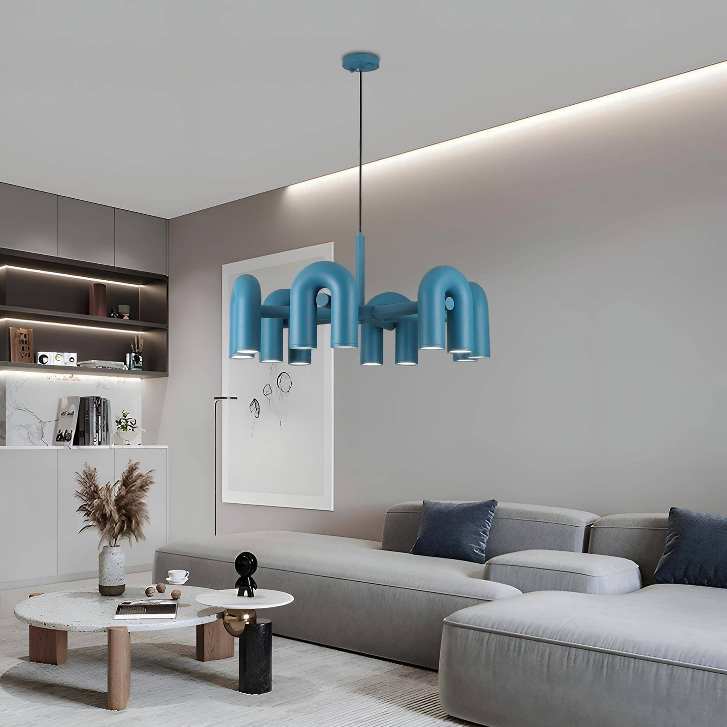 Modern Arc Elegance Chandelier - Cirkus Chandelier - SKØRTER