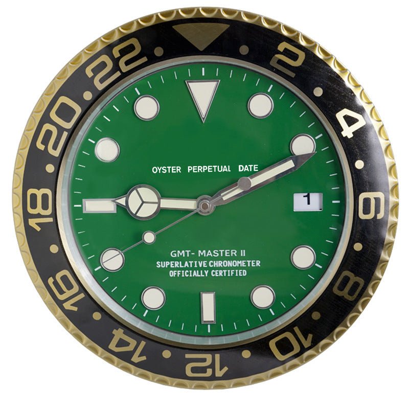 Modern Battery Operated Luminous Silent Wall Clock - SKØRTER