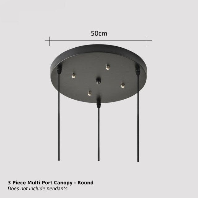 Modern Loft Glass Ball Pendant Light - SKØRTER