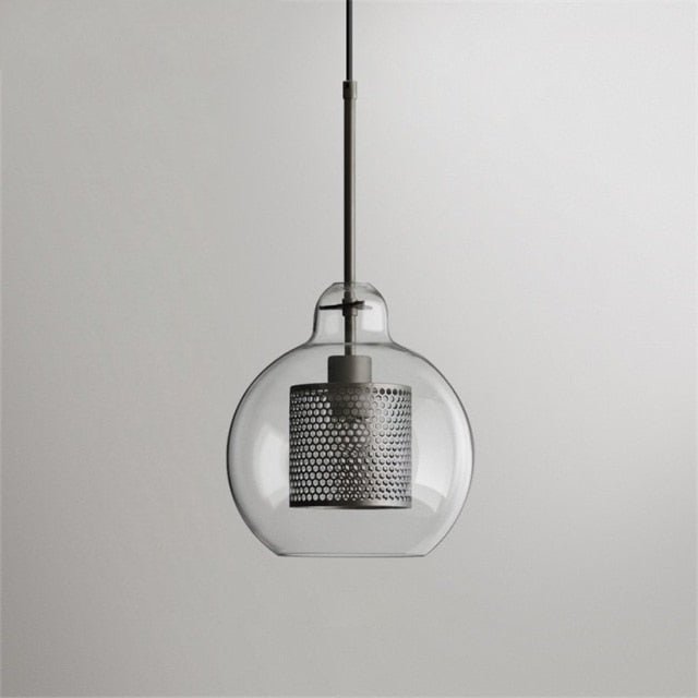 Modern Loft Glass Ball Pendant Light - SKØRTER