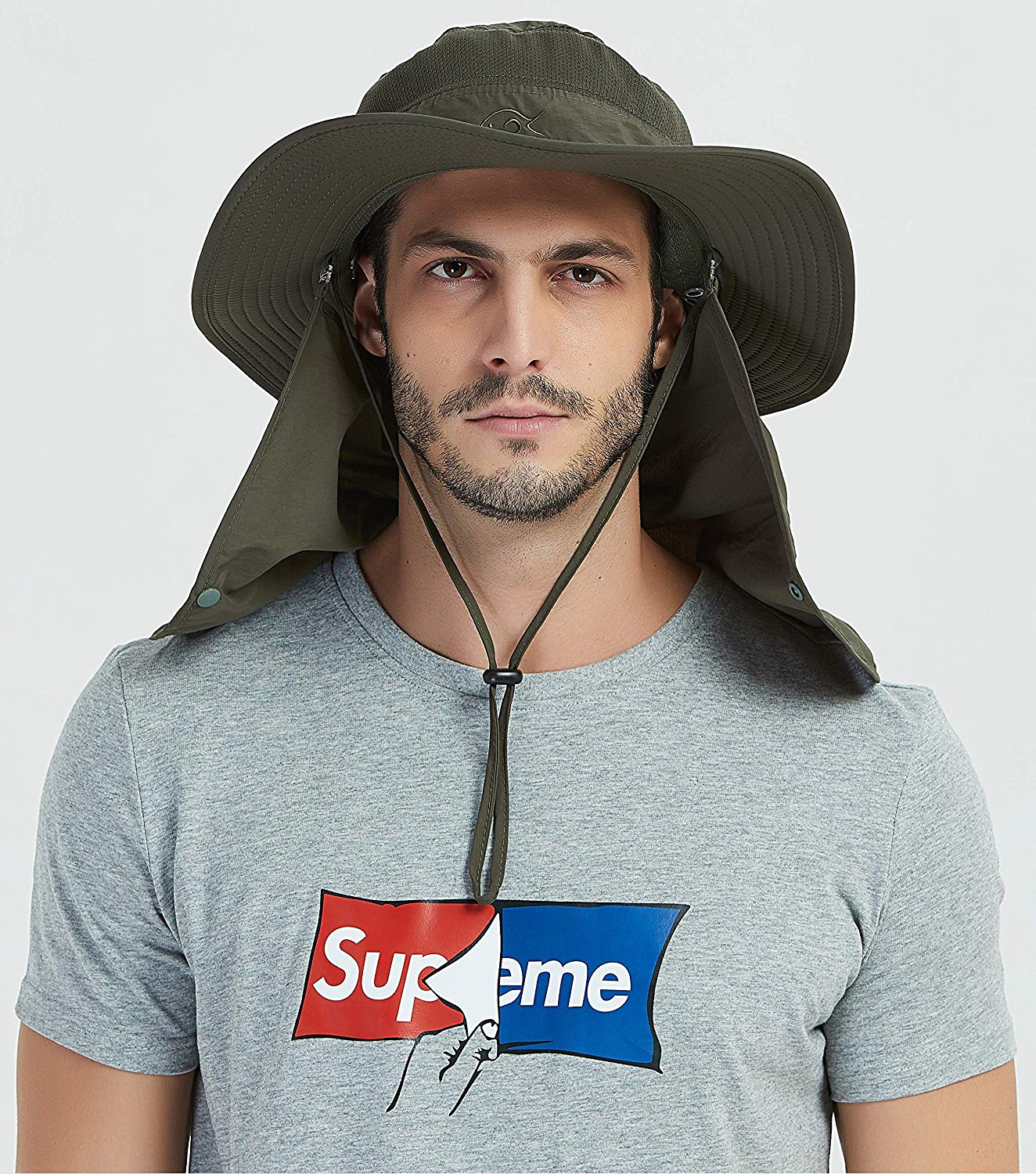 Skørter | Outdoor Neck and Face Sun Protection Wide Brim Hat