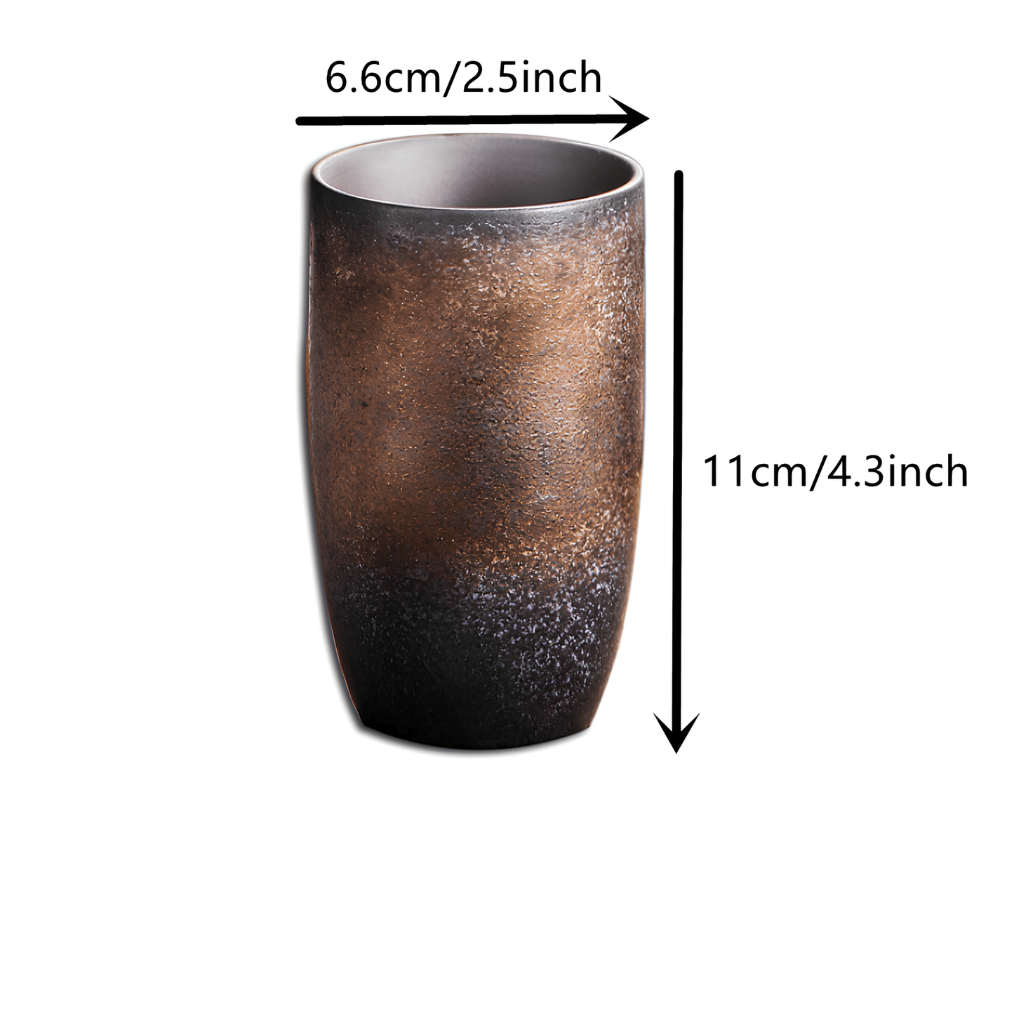 Skorter in ceramic with infuser and lid