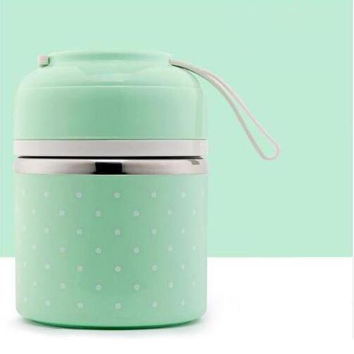 Skorter | Multilayer Cute Thermal Lunch Box Stainless Steel Food Container