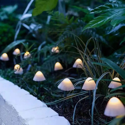Skorter | MUSHROOM GLOW – Solar LED Garden Lights for a Magical Outdoor Atmosphere