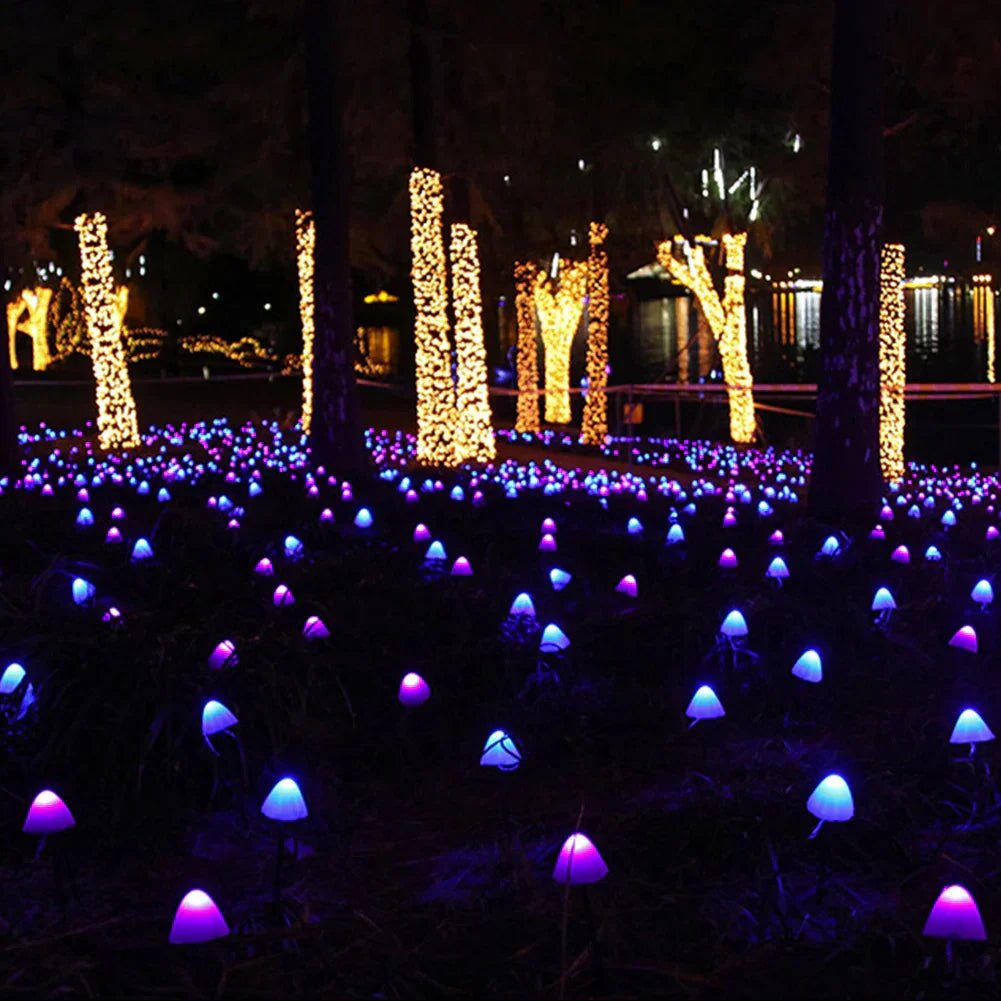 Skorter | MUSHROOM GLOW – Solar LED Garden Lights for a Magical Outdoor Atmosphere
