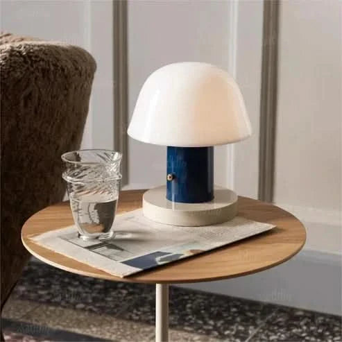 Skorter | LED Mushroom Touch Table Lamp – Battery Powered