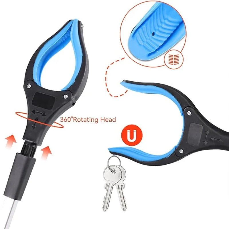 Newly Upgraded Foldable Grabber With 360° Swivel Clip - SKØRTER