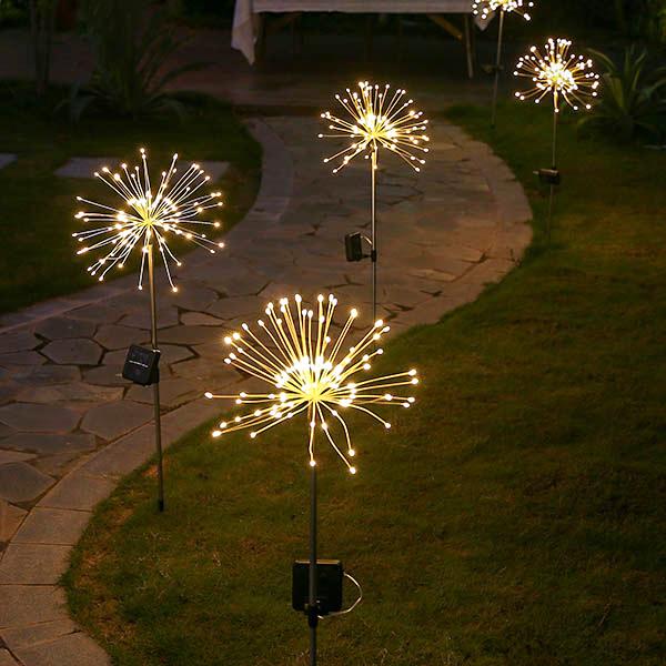 Skorter | Solar Powered LED Firework Garden Lighting