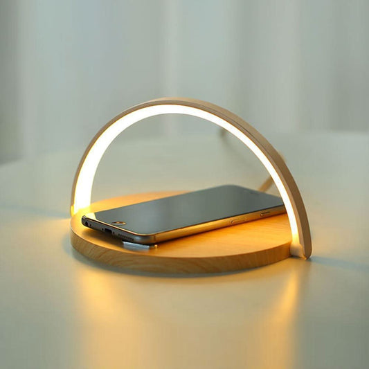 Skorter | ELOREN – Wireless charging station with lamp