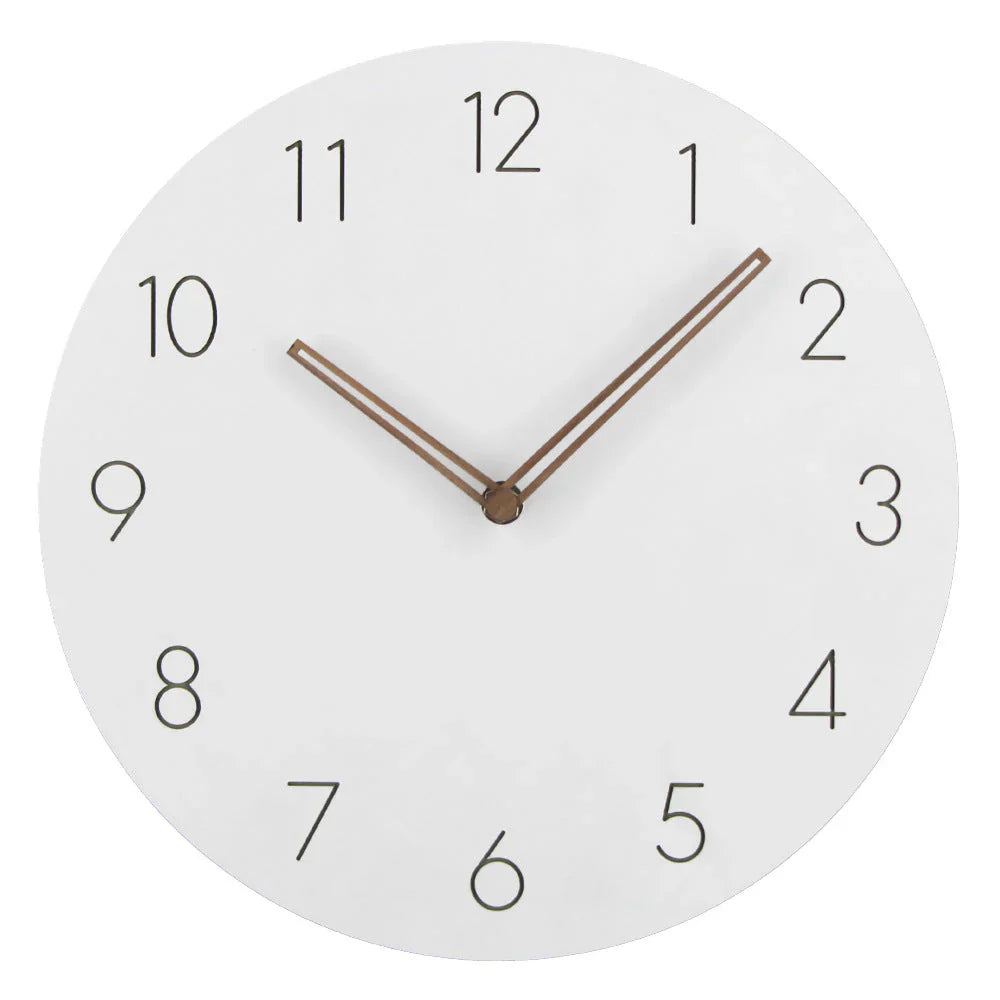 Skorter | Nordclock - Silent Scandinavian Wall Clock - Minimalist Design