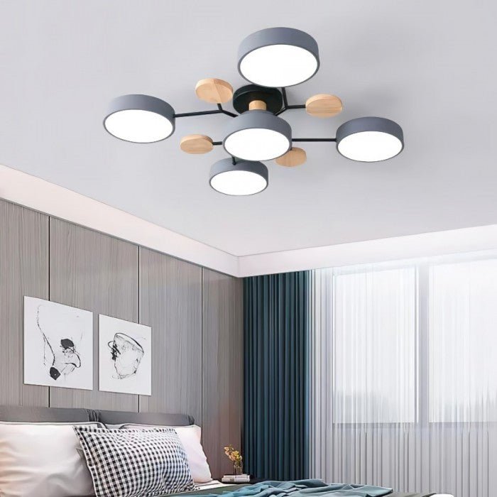 Skorter | NordicGlow Branched LED Ceiling Light - Elegant Nordic Style