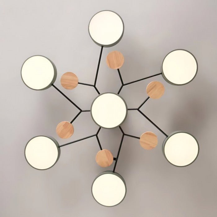 Skorter | NordicGlow Branched LED Ceiling Light - Elegant Nordic Style