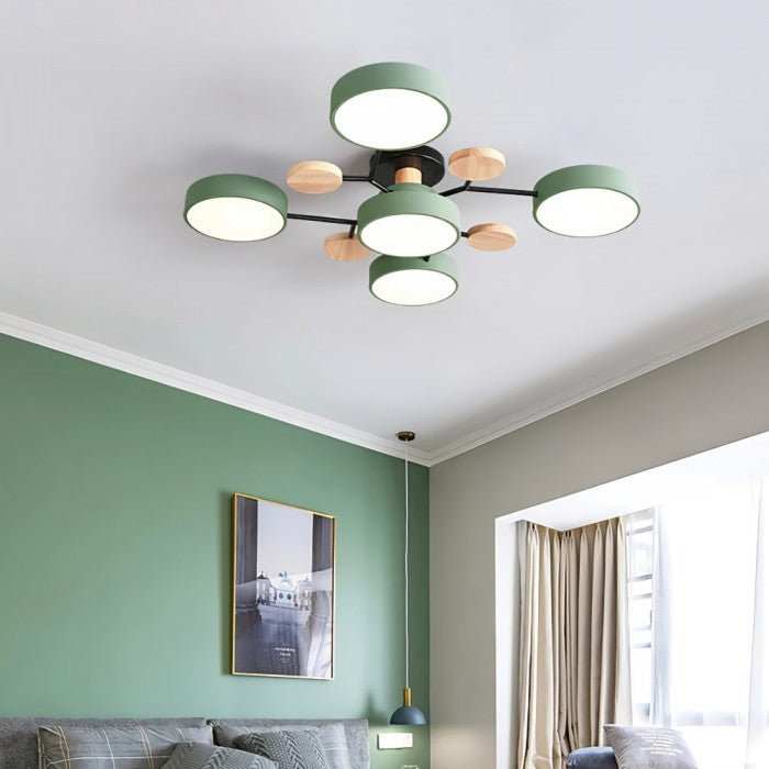 Skorter | NordicGlow Branched LED Ceiling Light - Elegant Nordic Style