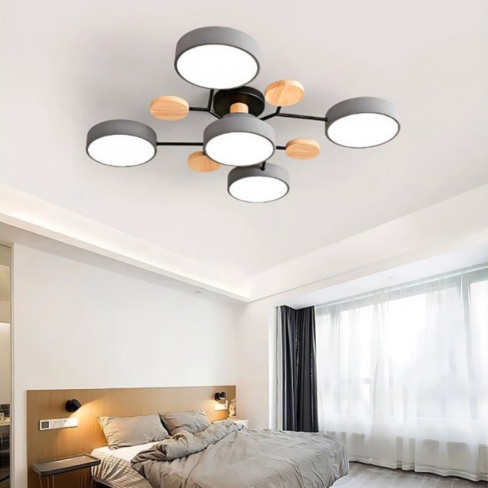 Skorter | NordicGlow Branched LED Ceiling Light - Elegant Nordic Style