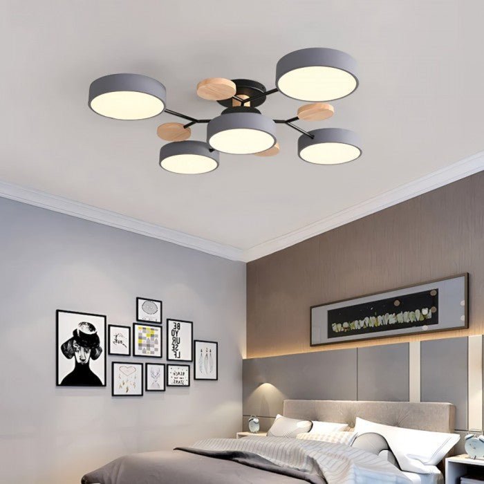 Skorter | NordicGlow Branched LED Ceiling Light - Elegant Nordic Style