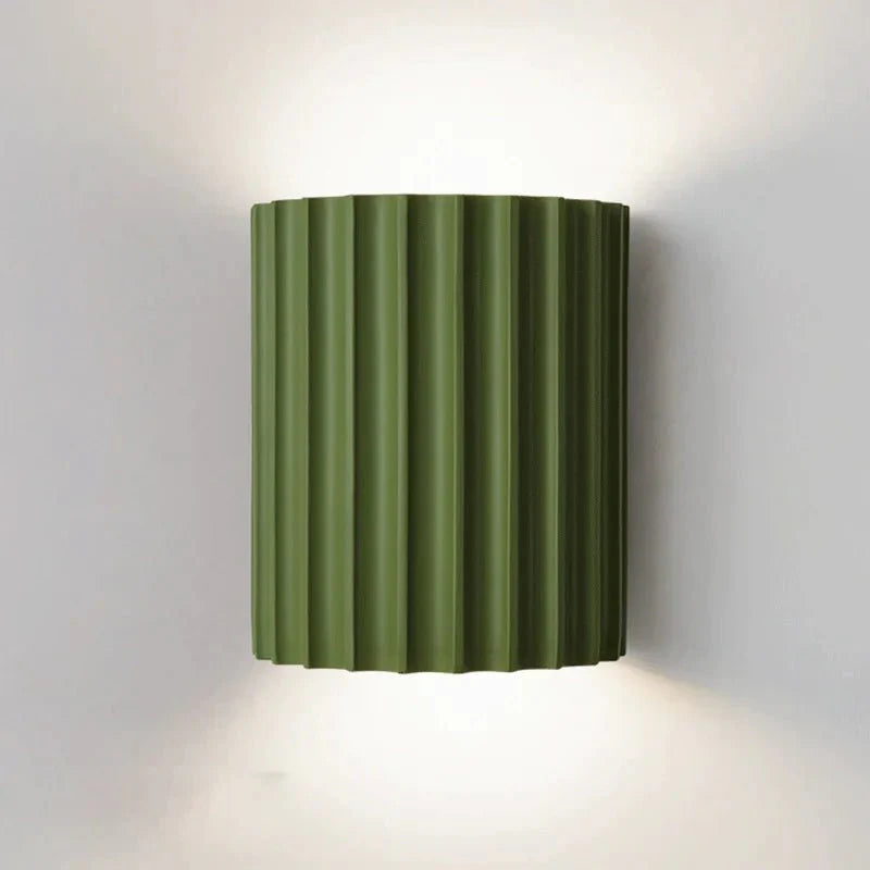 Skorter | SKYLUMEN – Modern Resin Wall Lamp with Ambient LED Glow