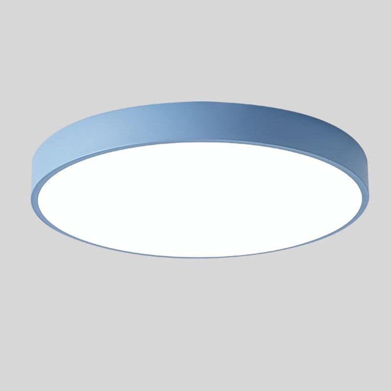 Skorter | Nordic Wood LED Ceiling Light – Macaron Design, 23–30cm